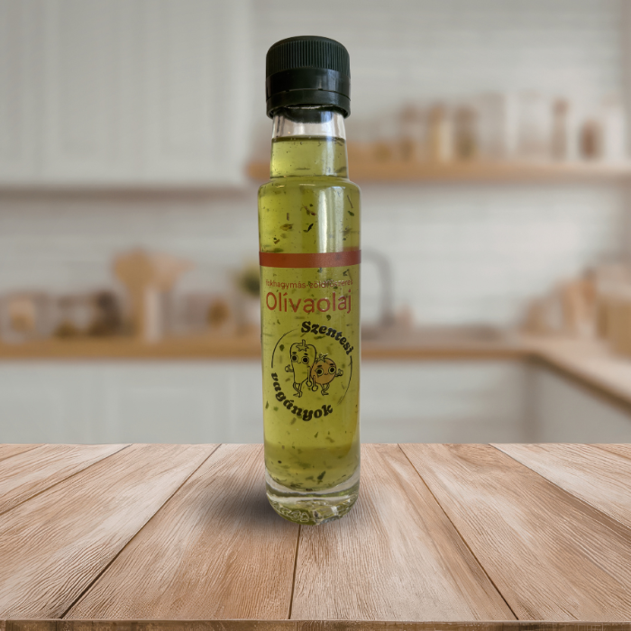 Fokhagymás-zöldfűszeres olívaolaj